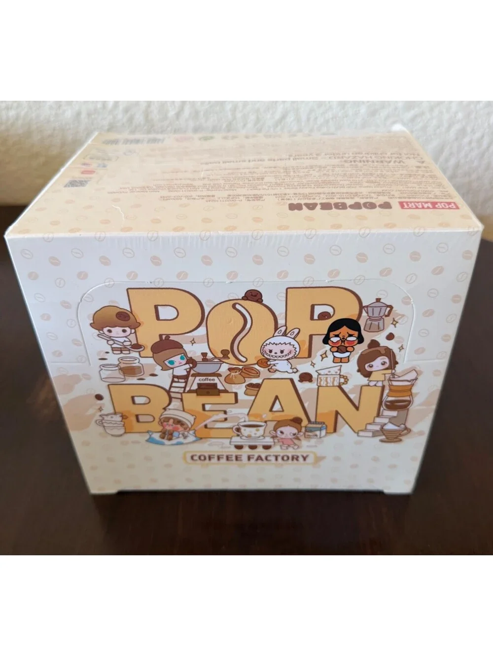 POP MART POP BEAN Coffee Factory Series – Sealed Case (21 Packs) Chance Secret